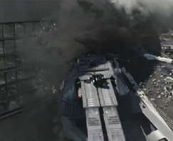 《美国队长2》天空母舰坠毁特效分解