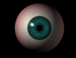 Maya程序贴图制作真实眼睛