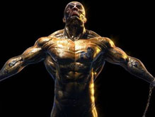 雕刻最有型的肌肉男　奔向自由的Modo模型